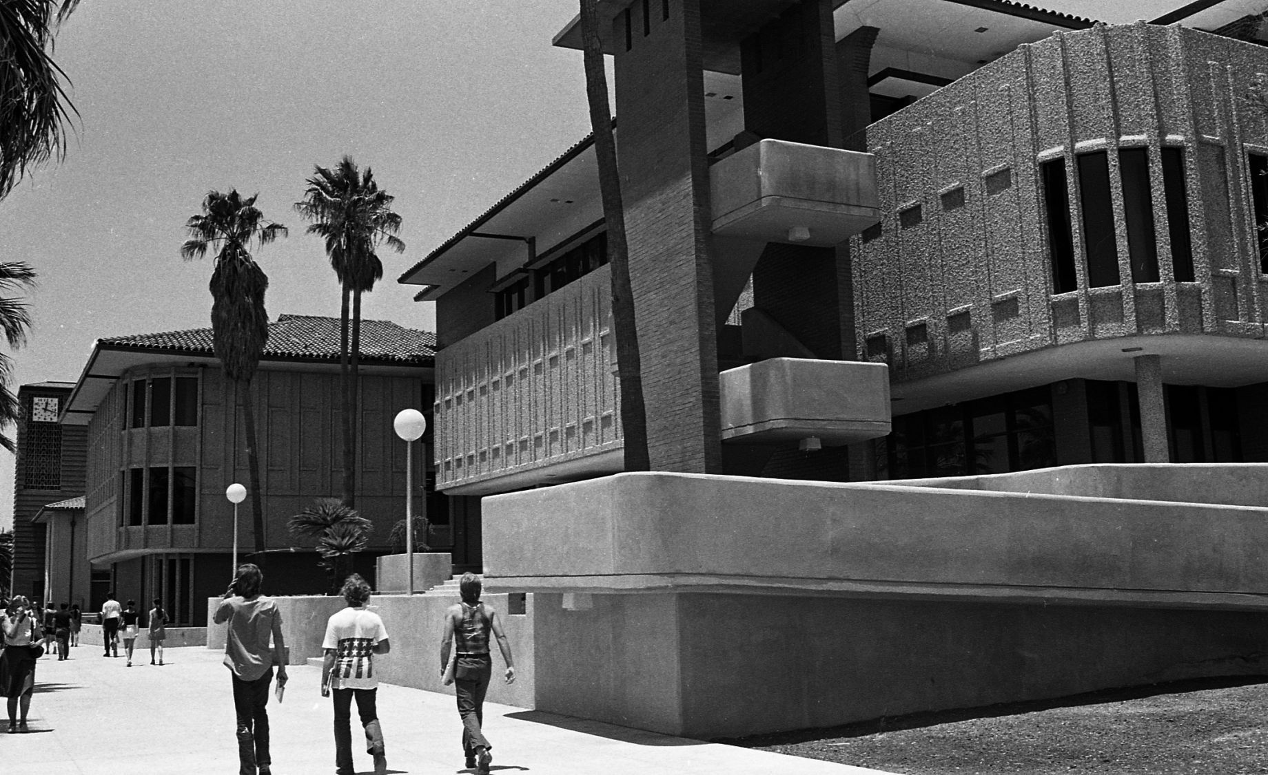 University of Arizona campus, 1971